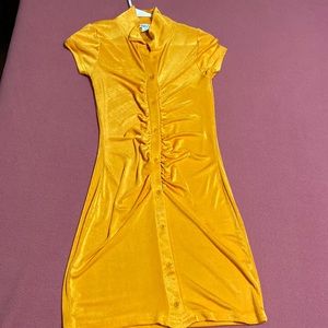 Mustard yellow dress size M